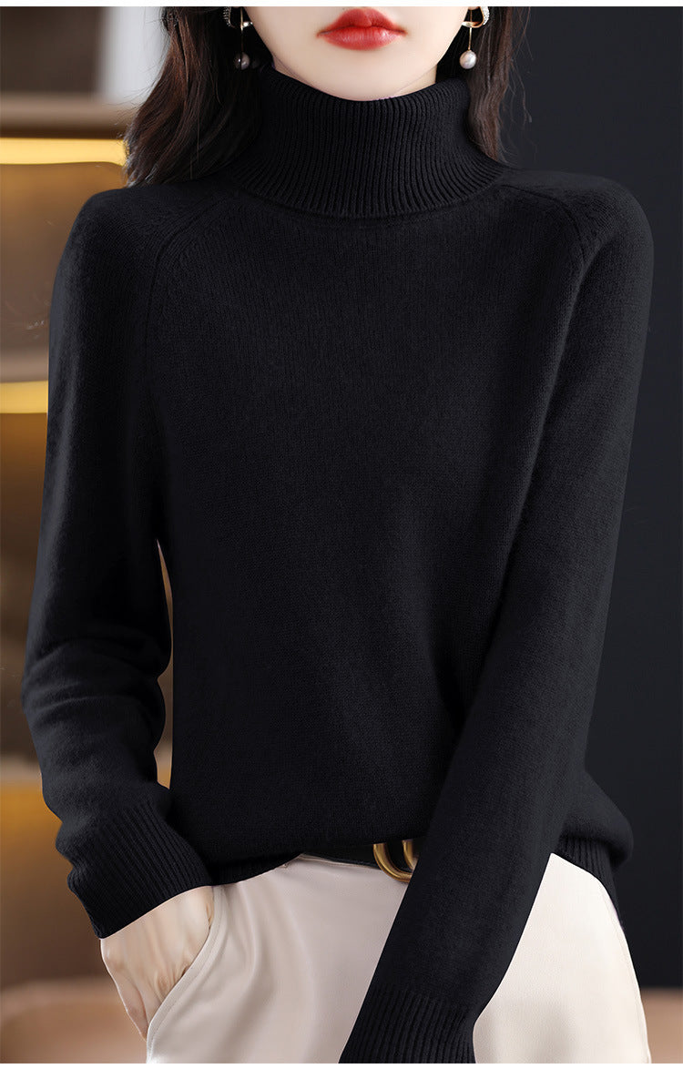 Pull Col Roulé Oversize