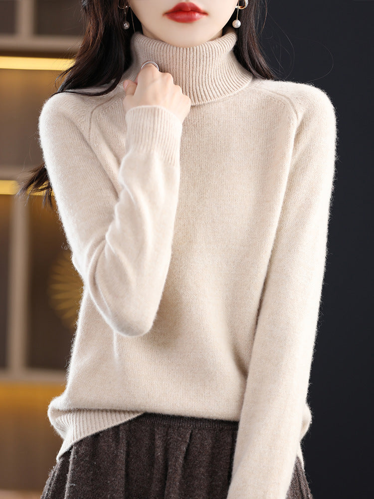 Pull Col Roulé Oversize