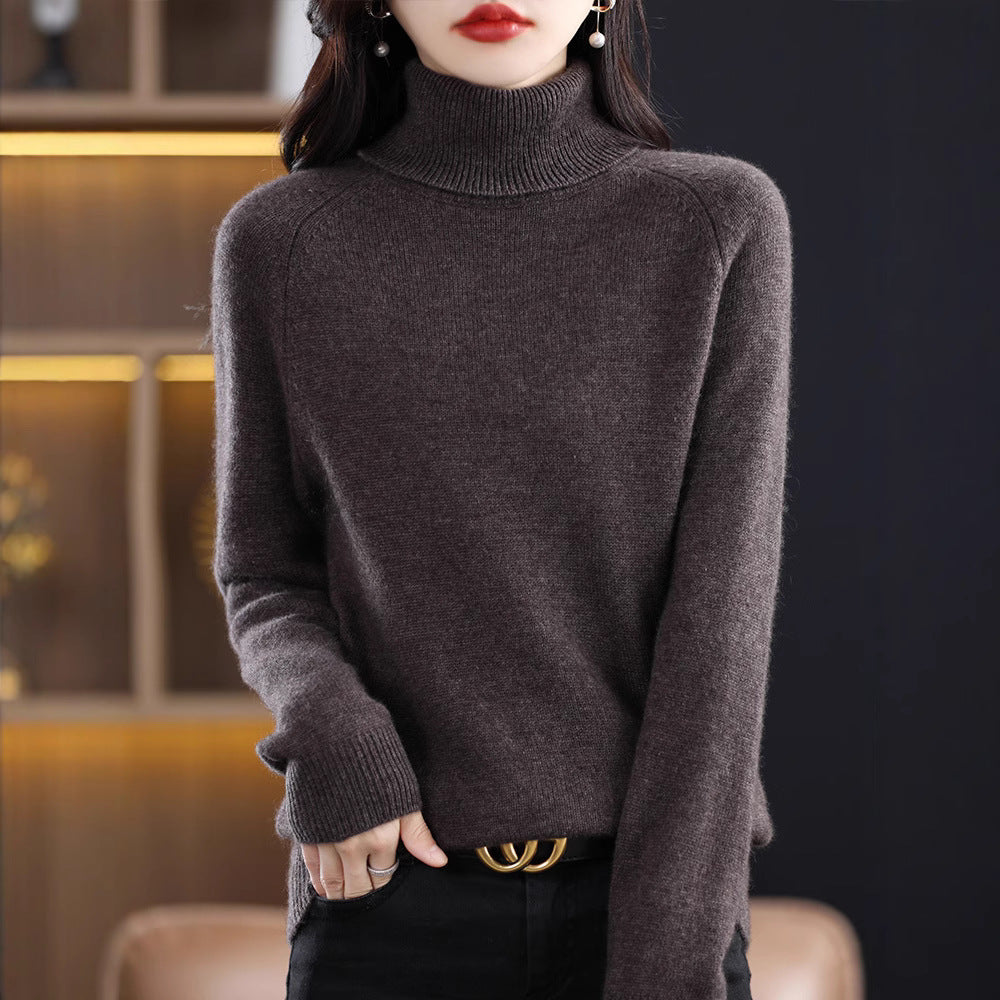 Pull Col Roulé Oversize