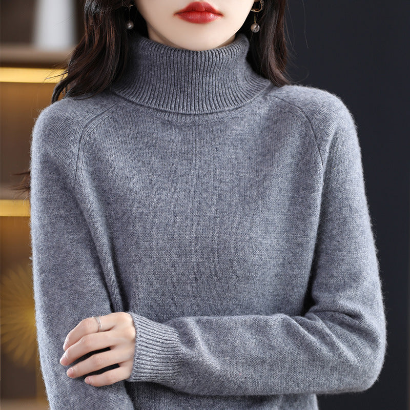 Pull Col Roulé Oversize