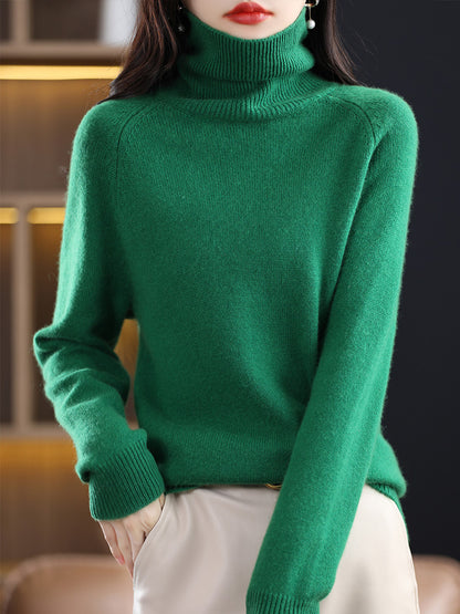 Pull Col Roulé Oversize
